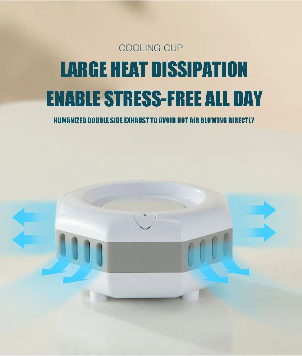 Réfrigérateur Electrique Portable, Tasse a refroidissement rapide, boisson glacée même en été.