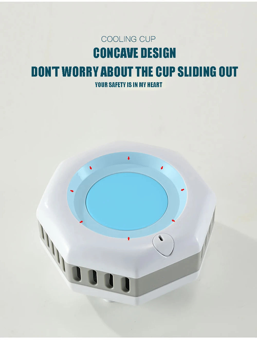 Réfrigérateur Electrique Portable, Tasse a refroidissement rapide, boisson glacée même en été.