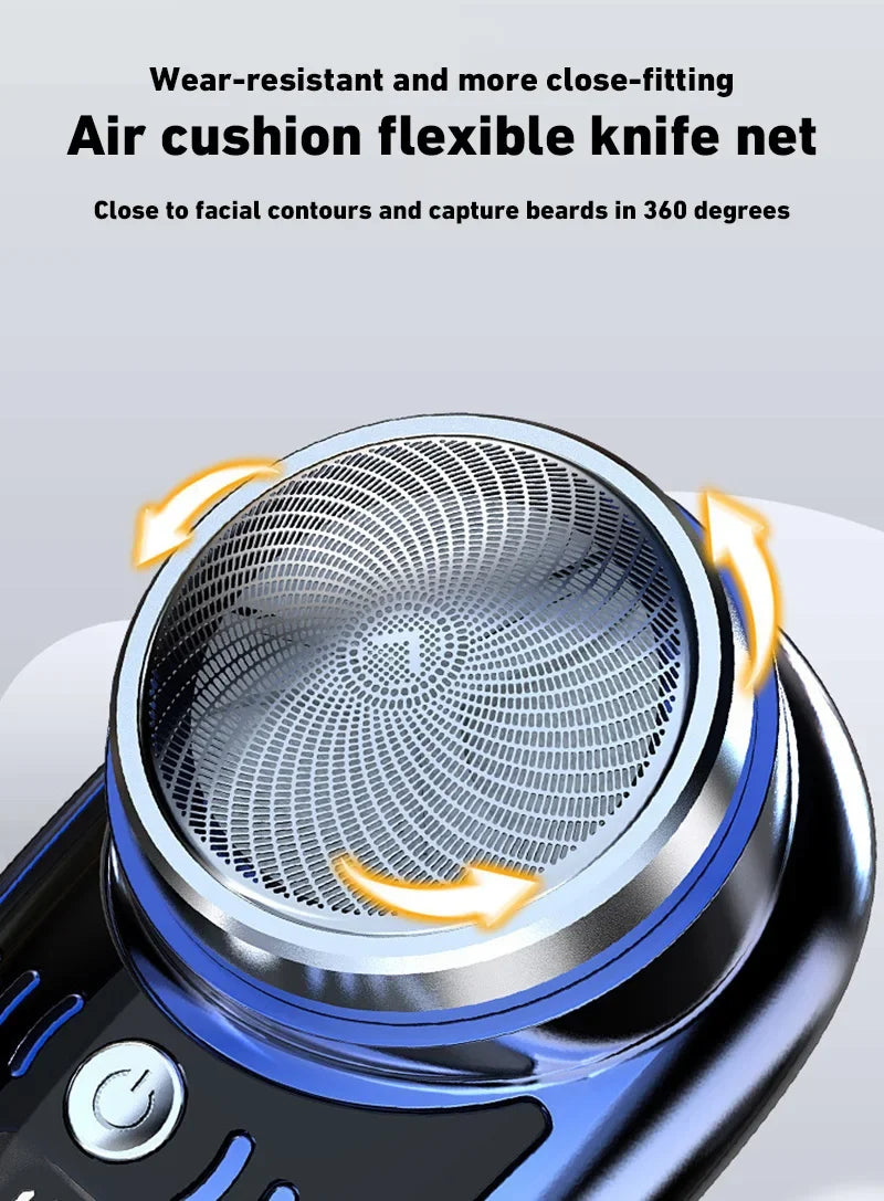 Rasoir électrique Xiaomi portable pour homme, rasoir de voyage, utilisation humide ou sèche, rechargeable par USB