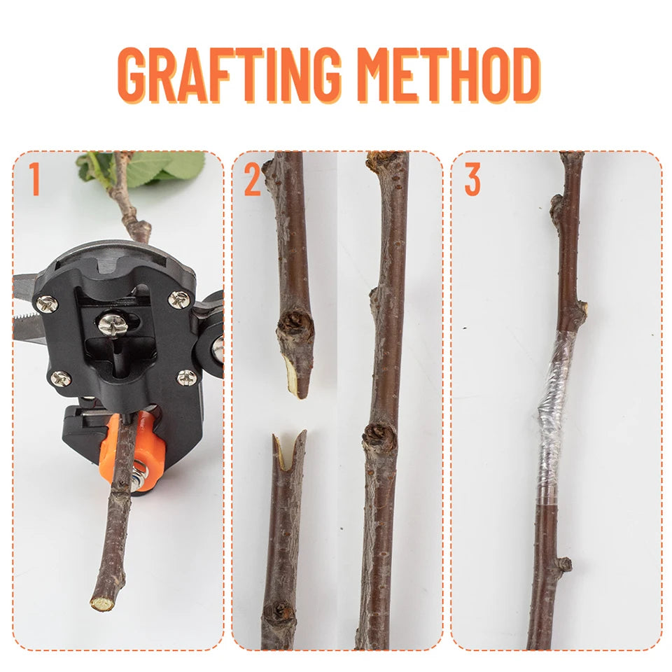 Kit professionnel de greffage de jardin 2 en 1
