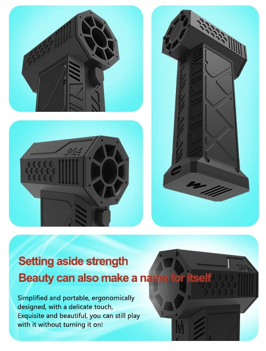 Turbo ventilateur souffleur 130000tours/min rechargeable USB