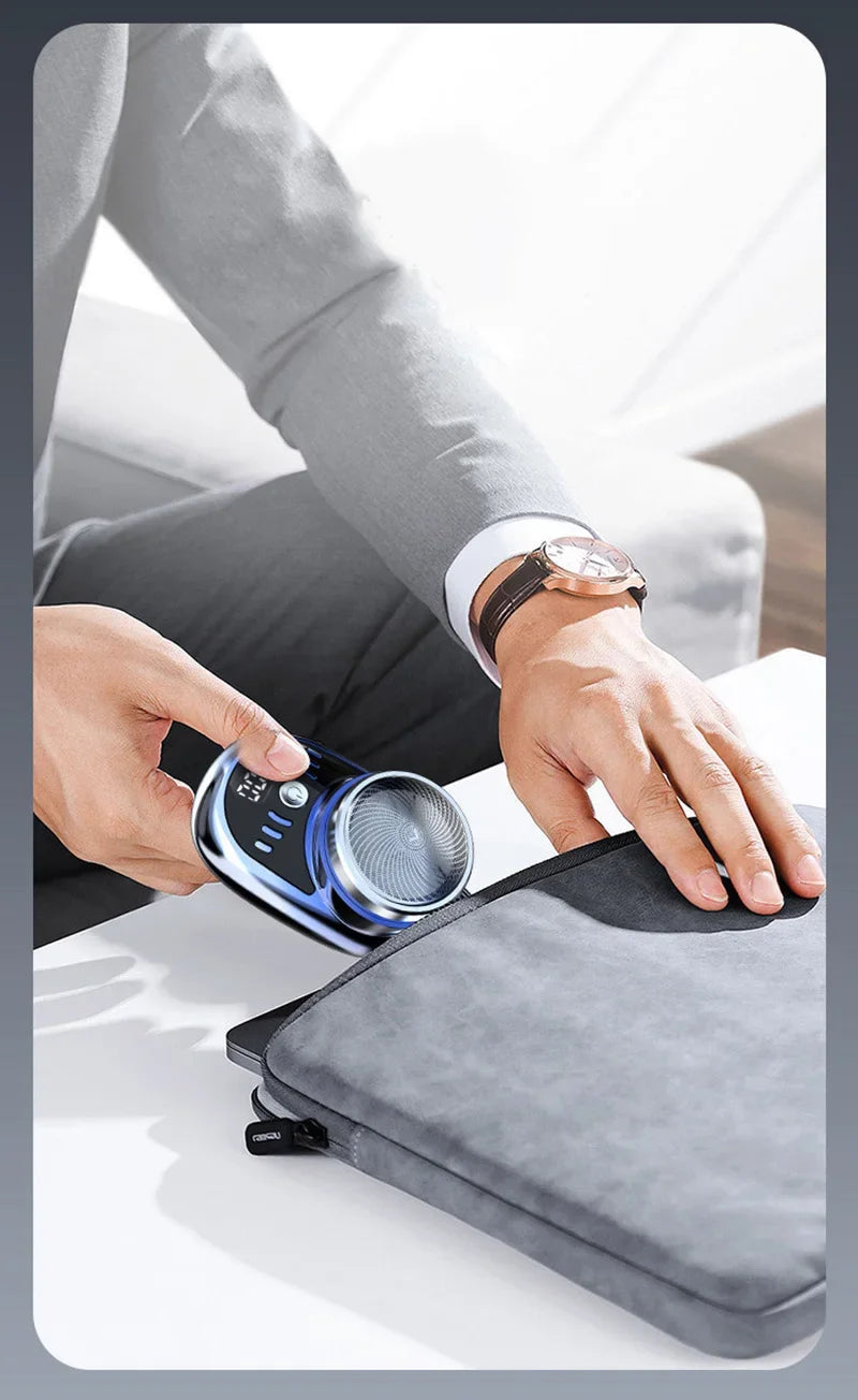 Rasoir électrique Xiaomi portable pour homme, rasoir de voyage, utilisation humide ou sèche, rechargeable par USB