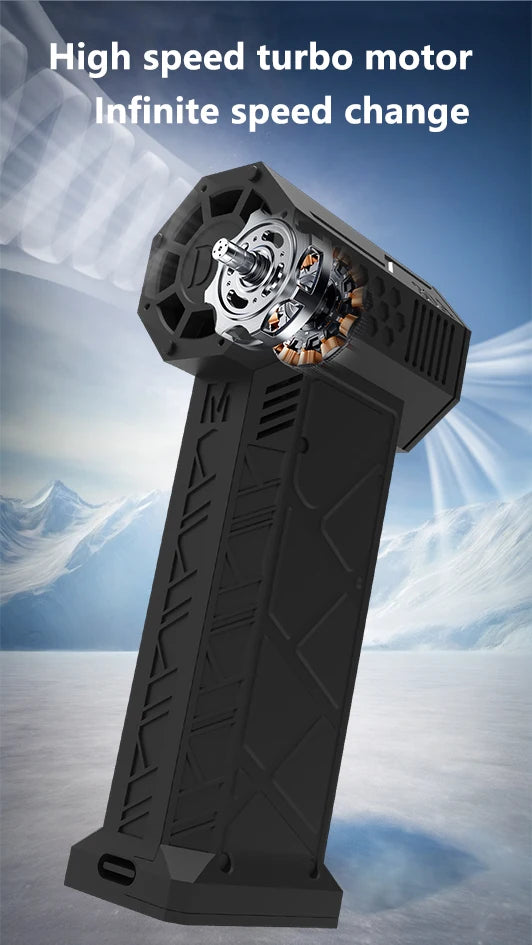 Turbo ventilateur souffleur 130000tours/min rechargeable USB