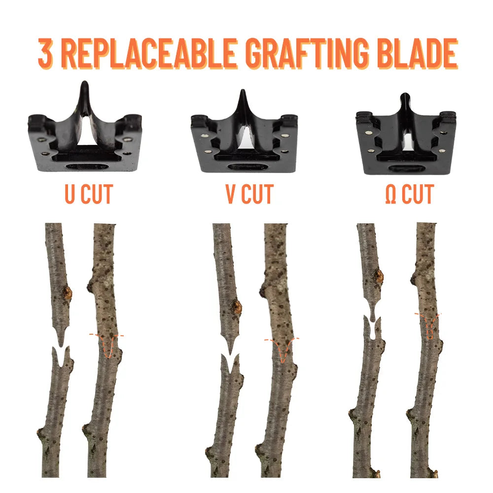 Kit professionnel de greffage de jardin 2 en 1