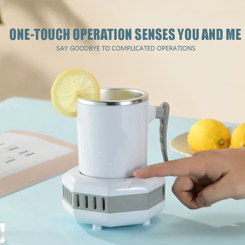 Réfrigérateur Electrique Portable, Tasse a refroidissement rapide, boisson glacée même en été.