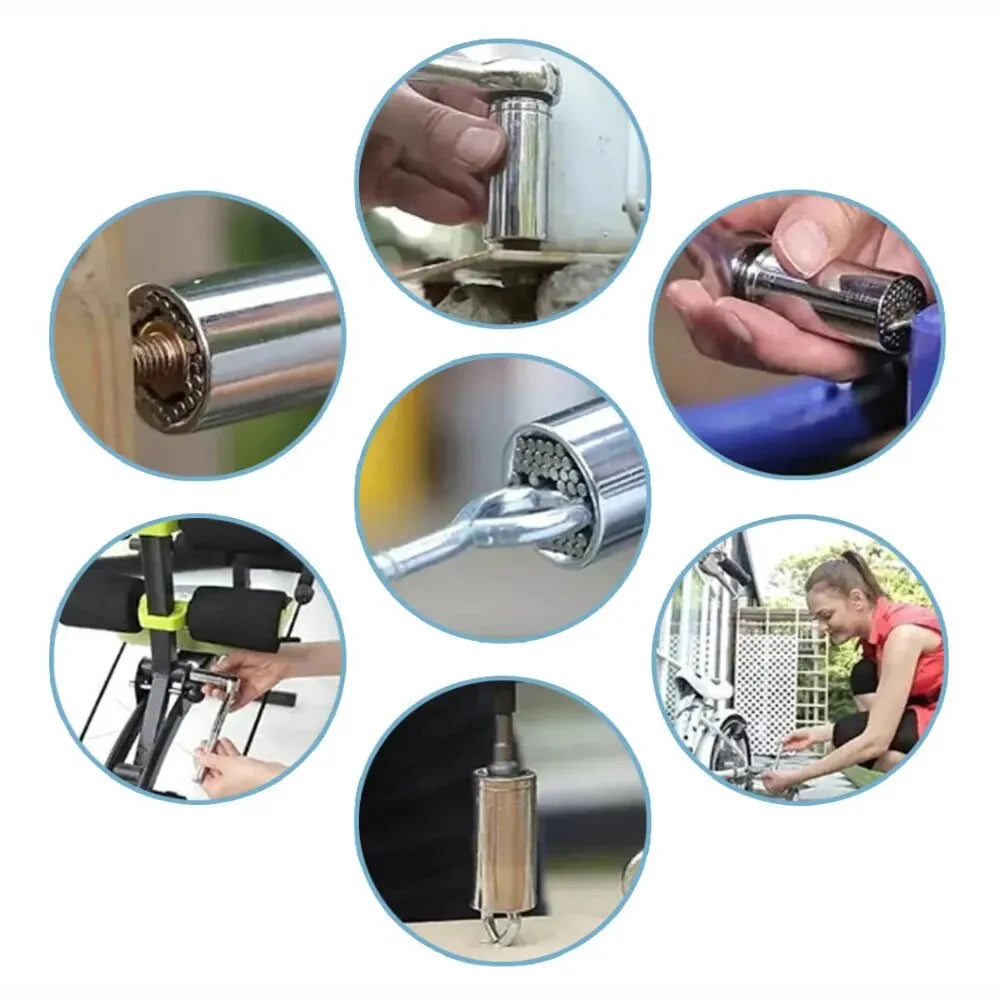 Douille universelle 7mm-19mm avec extension