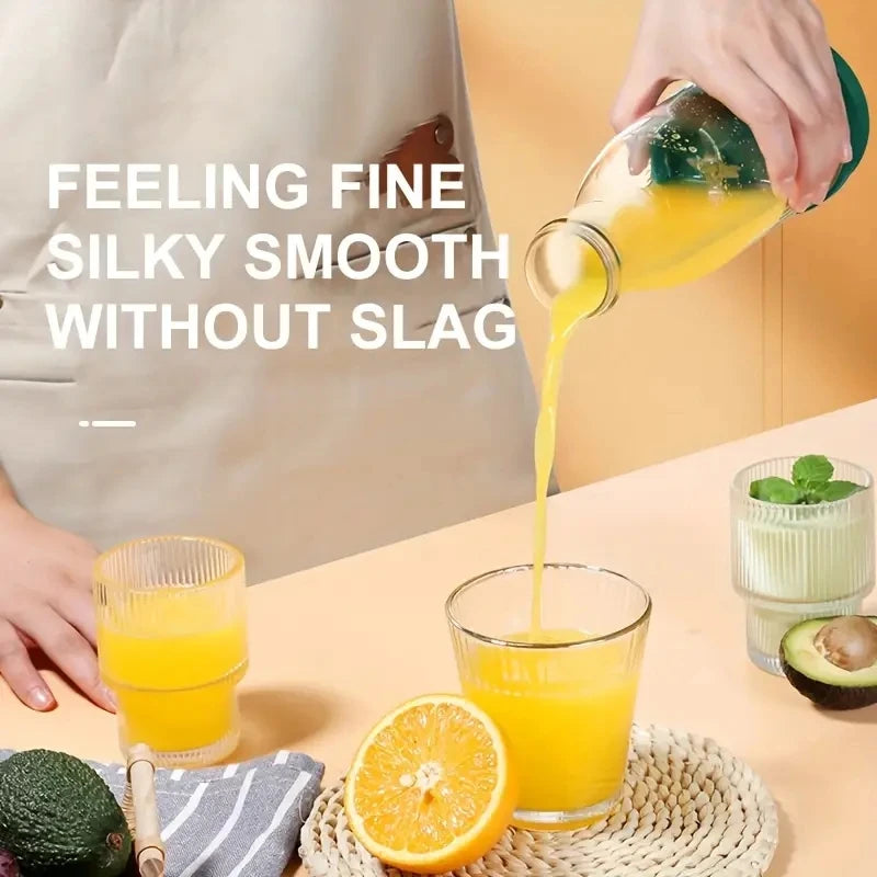 Mixeur Blender 6 lames pour Smoothie, Milkshake, portable et rechargeable par USB, Bouteille Sport.