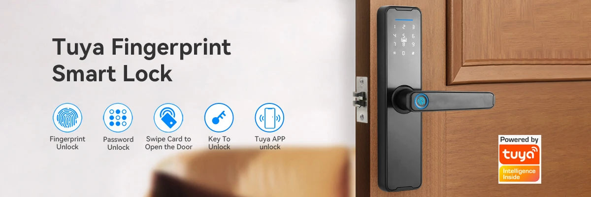 Mini cadenas à empreinte digitale avec recharge usb