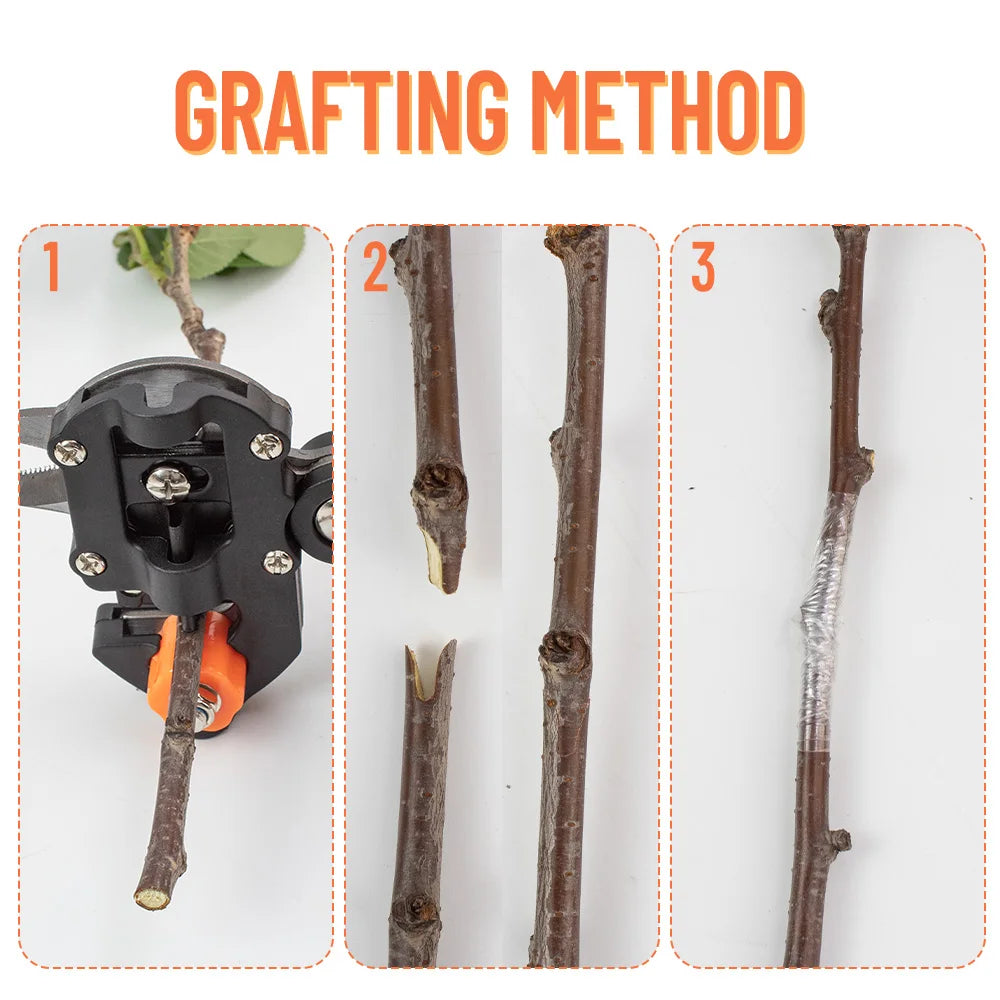 Kit professionnel de greffage de jardin 2 en 1