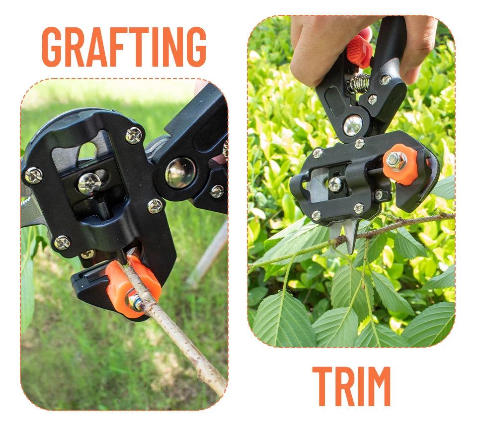 Kit professionnel de greffage de jardin 2 en 1