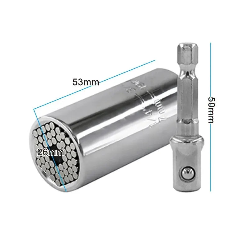 Douille universelle 7mm-19mm avec extension