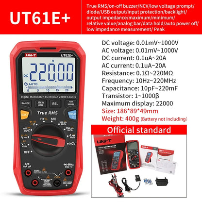 Multimètre professionnel UNI-T - Gamme complète UT890 à UT61