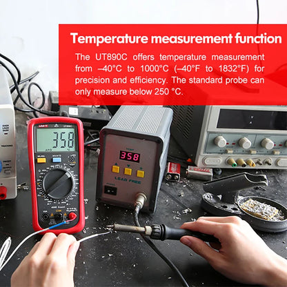 Multimètre professionnel UNI-T - Gamme complète UT890 à UT61