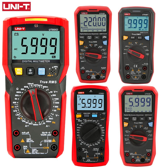 Multimètre professionnel UNI-T - Gamme complète UT890 à UT61