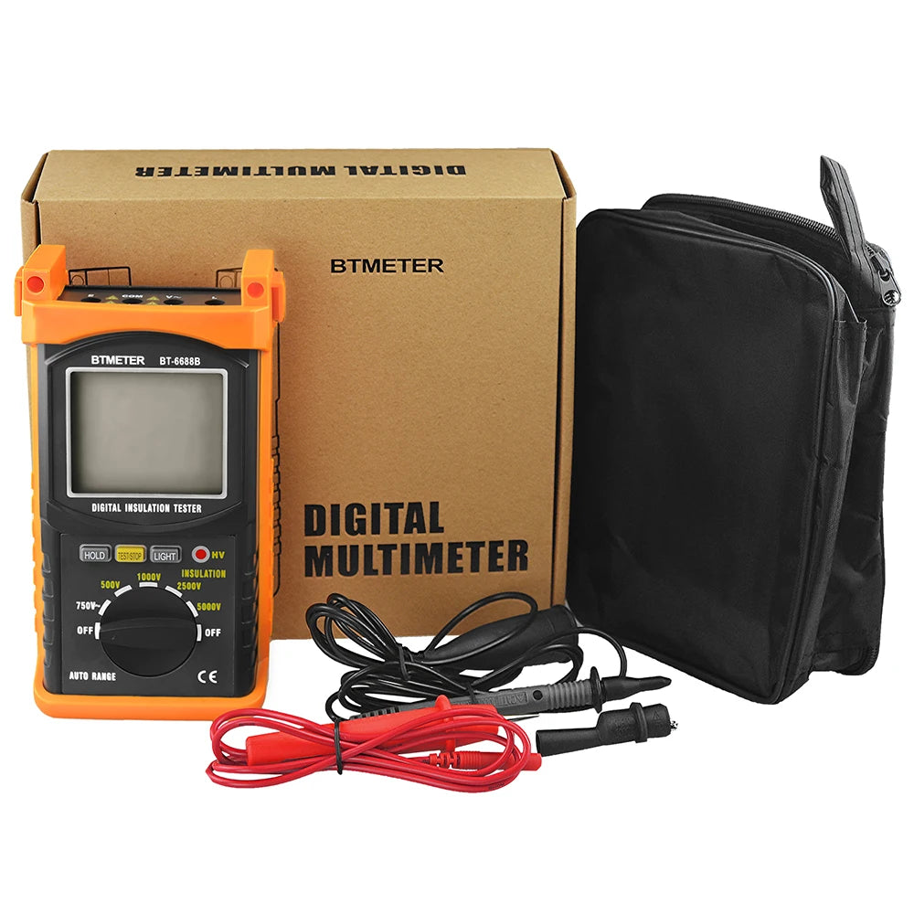BTMETER True RMS Digital Multimeter,Precision Multimeter,Profession Insulation Tester Voltage Meter Diode Test NCV，770 Series