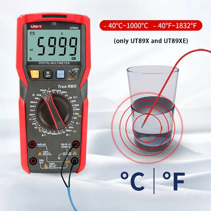 Multimètre professionnel UNI-T - Gamme complète UT890 à UT61