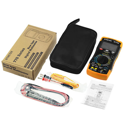 BTMETER True RMS Digital Multimeter,Precision Multimeter,Profession Insulation Tester Voltage Meter Diode Test NCV，770 Series