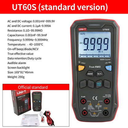 Multimètre professionnel UNI-T - Gamme complète UT890 à UT61